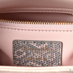 Lizard Ombre Mini Lady Dior Light Pink