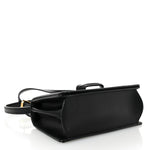 Calfskin Small Barcelona Shoulder Bag Black