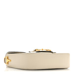 Azalea Calfskin Horsebit 1955 Shoulder Bag Mystic White