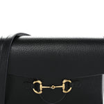 Calfskin Horsebit 1955 Shoulder Bag Black