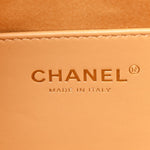 Suede Quilted Small Chanel 25 Handbag Beige