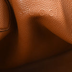 Grained Calfskin Monogram Large Totissima Reversible Tote Brown