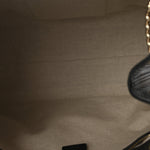 Pebbled Calfskin Medium Soho Chain Shoulder Bag Black