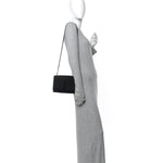 Grain De Poudre Medium Classic Monogram Monochrome Kate Satchel Black