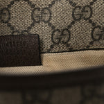 GG Supreme Monogram Neo Vintage Web Belt Bag Brown
