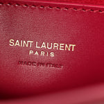 Box Calfskin Mini Voltaire Shoulder Bag Burgundy
