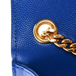 Grain De Poudre Small Classic Monogram Kate Satchel Royal Blue