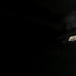 Lambskin Quilted Clutch With Chain Flap Black
