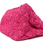 Raffia Crochet Tote Fuchsia