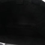 Calfskin Embossed Medium Book Tote Black