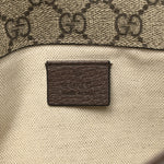 GG Supreme Monogram Neo Vintage Web Belt Bag Brown