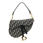 Oblique Saddle Bag Blue