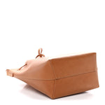 Vegetable Tanned Calfskin Mini Bucket Bag Cammello Rosa