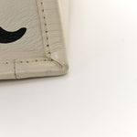 Calfskin Large Surrealism Book Tote Ivory