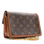 Reverse Monogram Dauphine Chain Wallet