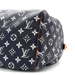 Calfskin Monogram Speedy P9 Bandouliere 50 Indigo