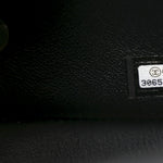 Lambskin Quilted Mini Square Flap Black
