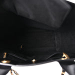 Caviar Small Studded Deauville Tote Black