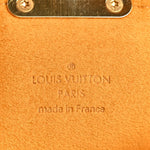 Monogram Denim Pochette Plat Clutch Blue