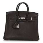 Togo Birkin 25 Chocolate