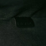 Triomphe Canvas Calfskin Wave Print Museum Bag Black
