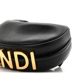 Vitello Grace Matte Nano Fendigraphy Hobo Charm Black