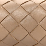 Nappa Intrecciato Nodini Mini Crossbody Almond