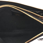 Monogram Giant Jungle Pochette Double Zip Black