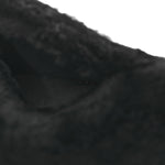 Muff Shearling Lambskin Bag Black Ecru