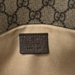 GG Supreme Monogram Neo Vintage Web Belt Bag Brown