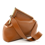 Shiny Nappa Medium Fendi First Caramello