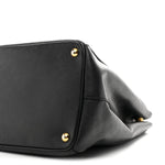 Saffiano Lux Large Tote Black