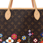LV X TM Monogram Flowers Neverfull MM