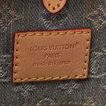 Monogram Denim Onthego MM Washed Grey