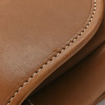 Vegetable Tanned Calfskin Le Caban Satchel Bag Brick