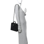 Nappa Intrecciato Small Andiamo Shoulder Bag Black