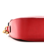 Monogram Ruinart Calfskin Medium Lady Web Shoulder Bag Beige Ebony Hibiscus Red