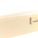 Calfskin Quilted Maxi Pearls Clutch With Chain  White