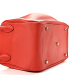 Swift Epsom Lindy 30 Tressage De Cuir Rouge De Coeur Bleu Du Nord Rouge H