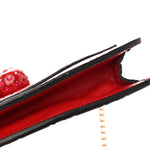 Guccissima Mini Cherry Chain Bag Hibiscus Red