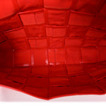 Paper Calfskin Intrecciato Stretch Cassette Bright Red