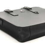 Saffiano Medusa Top Handle Briefcase Black