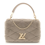 Shearling Malletage Top Handle GO-14 PM Grey