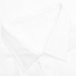 Cotton Voile Shirt With Stripes - White