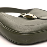 Grand Prix Calfskin Medium Jackie 1961 Hobo Dark Green