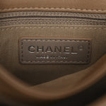 Caviar Quilted Mini All About Flap Bag Brown
