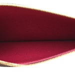 Monogram Pochette Felicie Chain Wallet Fuchsia