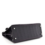 Shiny Niloticus Crocodile Kelly Sellier 28 Amethyst
