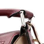 Calfskin Small Puzzle Bag Wine Garnet