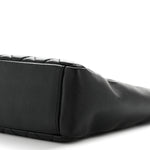 Caviar Quilted Petit Shopping Tote PST Black